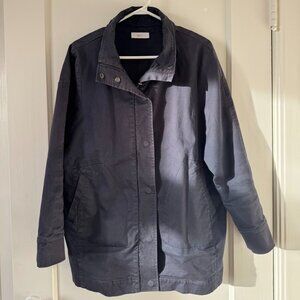 Skye Gabrielle Navy Coat in size S